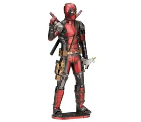 Rozbalené - Metal Earth 3D MARVEL Deadpool / Počet dielikov: 87/ od 14 rokov / rozbalené