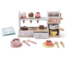 2Kids Toys Drevená cukráreň 2 in 1 / od 3 rokov