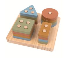 2Kids Toys Nasadzovanie Farebné tvary / od 1 roka