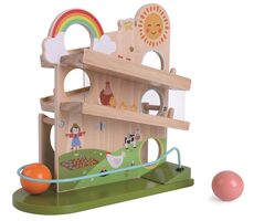 2Kids Toys Guličková dráha Štastná farma / od 18 mesiacov