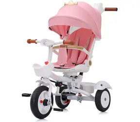 CHIPOLINO Trojkolka so strieškou Futuro 2v1 Princess / od 1.5 roka