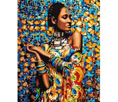 ASTRA Maľovanie podľa čísel: V septembri India, plátno na ráme 40x50 cm / od 14 rokov