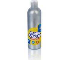 ASTRA Temperová farba plagátová 250ml strieborná metalíza / od 3 rokov