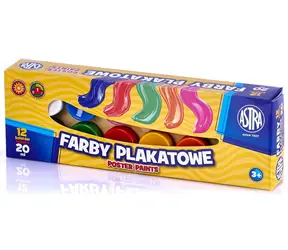 ASTRA Temperové farby 12x20ml / od 3 rokov