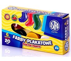 ASTRA Temperové farby 6x20ml / od 3 rokov