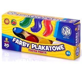 ASTRA Temperové farby 8x20ml / od 3 rokov