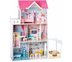 Woody Ružový domček s výťahom "Malibu" new / od 3 rokov