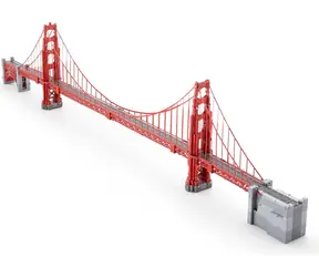 Metal Earth 3D puzzle Premium Series: Most Golden Gate / Počet dielikov: 105 / od 14 rokov