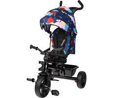 Lionelo Trojkolka 2v1 Haari Blue Navy / Nosnosť 25 kg