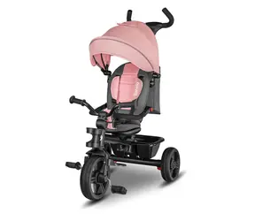 Lionelo Trojkolka 2v1 Haari Bubblegum / Nosnosť 25 kg