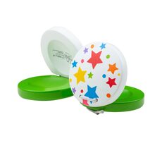 Bigjigs Toys Kastanety hviezdičky 1 ks zelená / od 1 roka