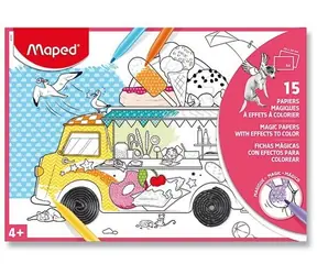 Maped Magické omaľovánky ružová / od 4 rokov
