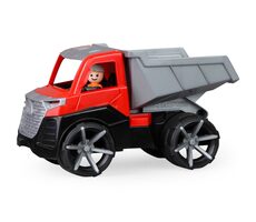 Lena TRUXX2 sklápač šedo-červená / od 2 rokov