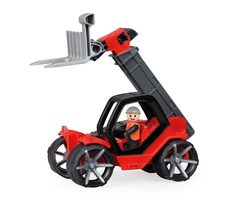 Lena TRUXX2 Teleskopický nakladač červená / od 2 rokov