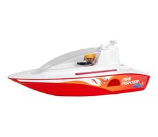 Lena Loď hasiči bielo-červená / od 2 rokov