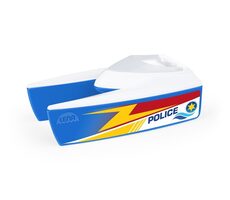 Lena Loď katamarán polícia modro-biela / od 2 rokov