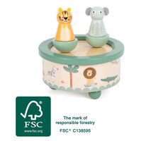 Small Foot Hracia skrinka Safari / od 2 rokov