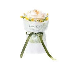 Robotime 3D skladačka Biela kamélia