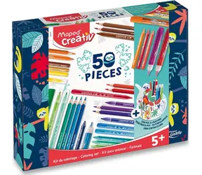 Maped Výtvarný kreatívny kufrík 50 ks / od 5 rokov