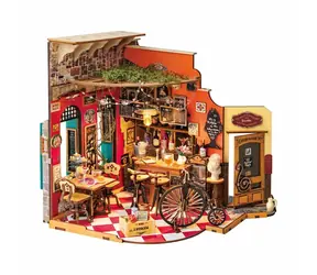 Robotime miniatúra domčeka Bar a bistro Cheers / od 14 rokov
