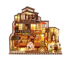 2Kids Toys miniatúra domčeka Honosná sakurová vila / od 14 rokov