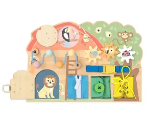 2Kids Toys Activity board Domček so zvieratkami / od 3 rokov