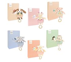 Doudou Plyšová líška hrajúca melódiu 20 cm / od 0 mesiacov