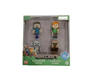 Jada Minecraft Figúrky 2,5" / sada 4 ks / od 8 rokov