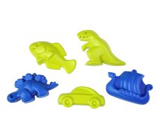 Lena Formičky na piesok s dinosaurom 5 dielov / od 1 roka