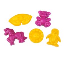 Lena Formičky na piesok s jednorožcom 5 dielov / od 1 roka