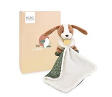 Doudou Plyšový pes s dečkou 11 cm / od 0 mesiacov