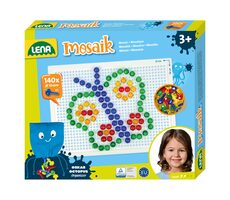 Lena Mozaika malá transparentná 140 dielikov / od 3 rokov