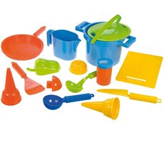 Lena Plastová sada riadu na piesok 14 dielov / od 2 rokov