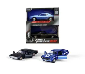 Jada Rýchlo a zbesilo Twin Pack Chevrolet Camaro 1969 a Dodge Charge Wide Body 1968 / 1:32 / Wave 2/1 / od 8 rokov