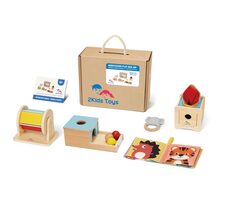 2Kids Toys Montessori set hračiek pre najmenších / od 5 mesiacov
