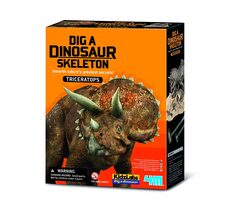 4M Dinosauria kostra - Triceratops / od 8 rokov