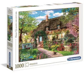 Clementoni Puzzle Domček s predzáhradkou / 1000 dielikov / od 14 rokov