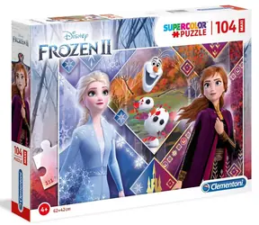 Clementoni PUZZLE Ľadové kráľovstvo 2 MAXI / 104 dielikov / od 6 rokov