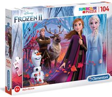 Clementoni PUZZLE Ľadové kráľovstvo 2 / 104 dielikov / od 6 rokov