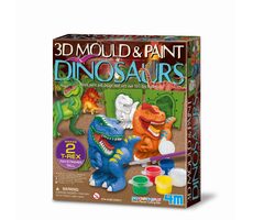 4M Výroba a maľovanie - 3D dinosaury / od 5 rokov