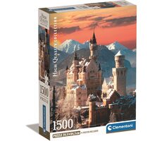 Clementoni PUZZLE Neuschwanstein / 1500 dielikov / od 10 rokov