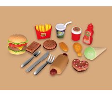 PLEJO Obedový set Hambuger / od 3 rokov