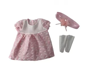 PLEJO Oblečenie pre bábiku ružová 40 - 43 cm / od 3 rokov