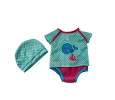 PLEJO Oblečenie pre bábiku zelená 40 - 43 cm / od 3 rokov