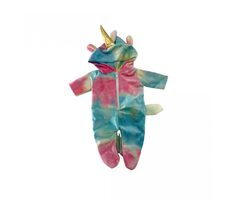 PLEJO Overal pre bábiku jednorožec 40 - 43 cm / od 3 rokov