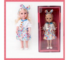 PLEJO Bábika s blonďatými vláskami 38 cm / od 3 rokov