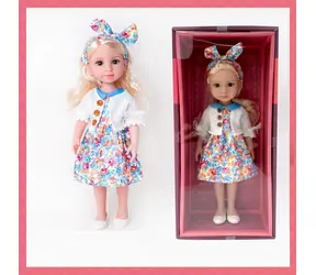 PLEJO Bábika s blonďatými vláskami 38 cm / od 3 rokov