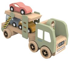 2Kids Toys Drevený autoprepravník / od 2 rokov