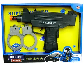 PLEJO Policajná pištoľ s putami / od 3 rokov