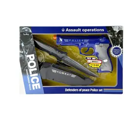 PLEJO Policajný set / od 3 rokov